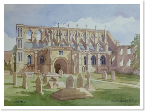 Malmesbury Abbey Painting