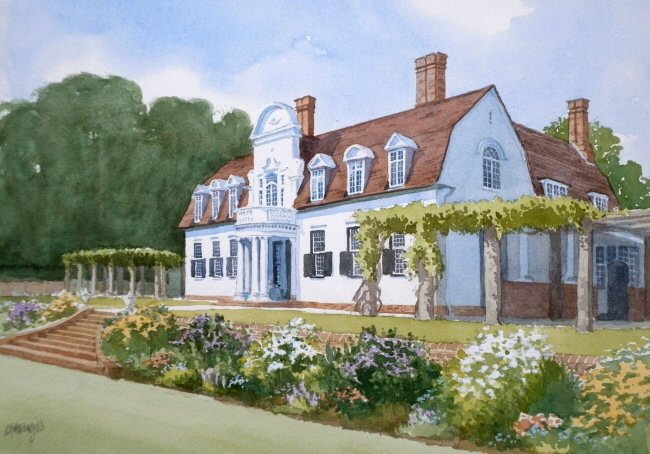 Dutch Colonial Style House