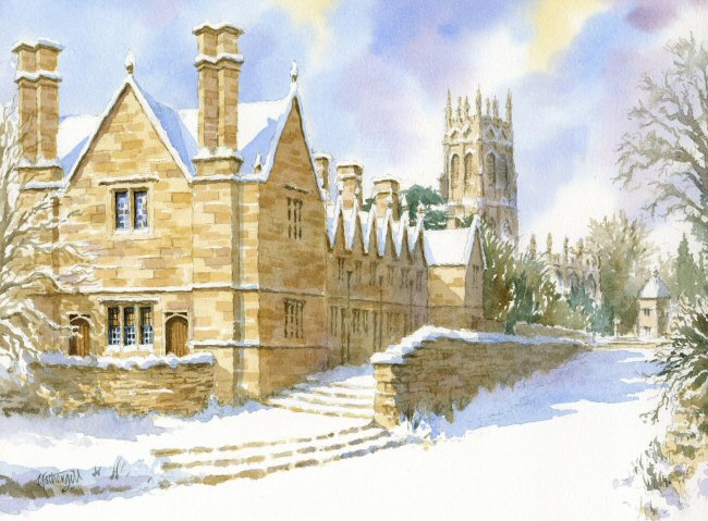Snow at Chipping Campden